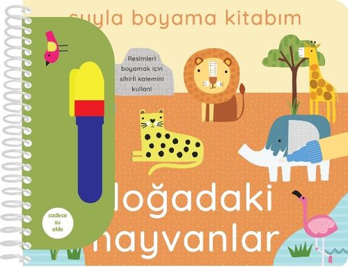 Suyla Boyama Kitabım / Doğadaki Hayvanlar
