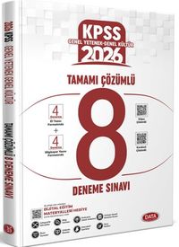 2026 Kpss Genel Yetenek Genel Kültür Tamamı Çözümlü 8 Deneme Sınavı