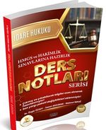 HUKAL HMGS-Hakimlik İdare Hukuku Ders Notları