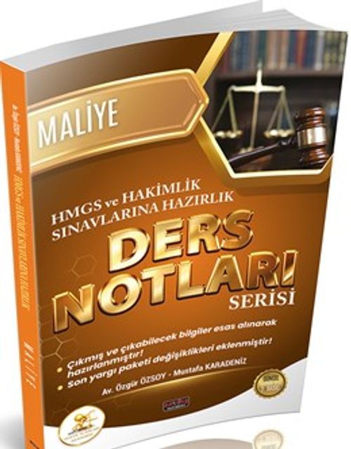 HUKAL HMGS-Hakimlik Maliye Ders Notları
