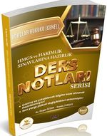 HUKAL HMGS-Hakimlik Borçlar Hukuku Genel Hükümler Ders Notları