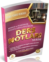HUKAL HMGS-Hakimlik Genel Kamu Hukuku Ders Notları