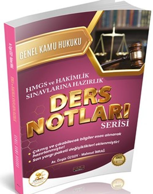 HUKAL HMGS-Hakimlik Genel Kamu Hukuku Ders Notları