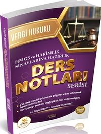 HUKAL HMGS-Hakimlik Vergi ve Vergi Usul Hukuku Ders Notları