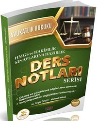 HUKAL HMGS-Hakimlik Avukatlık Hukuku Ders Notları