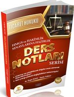 Hukal Hmgs-Hakimlik Ticaret Hukuku Ders Notları