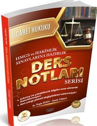 Hukal Hmgs-Hakimlik Ticaret Hukuku Ders Notları
