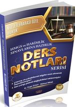 HUKAL HMGS-Hakimlik Milletlerarası Özel Hukuk Ders Notları