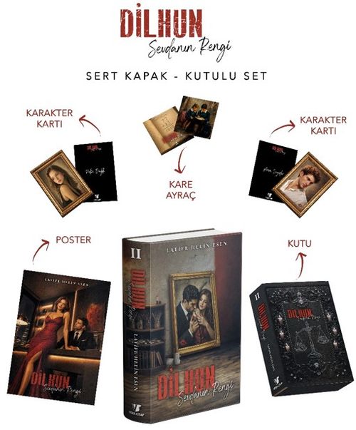 Dilhun 2 - Sevdanın Rengi (Ciltli Kutulu Set)
