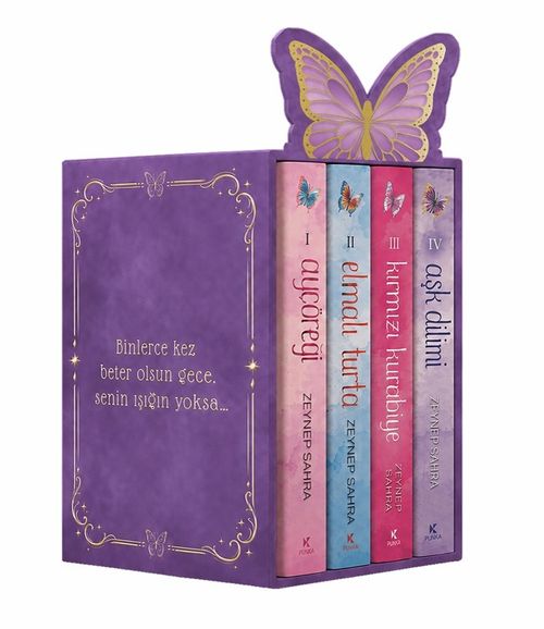 İlk Aşk Serisi 4 Kitap (Kenar Boyamalı Kutulu Set)