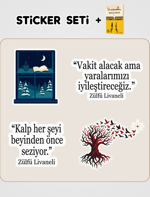 Bekle Beni ve Sticker Seti