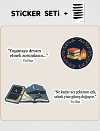 Yaşamak ve Sticker Seti