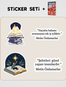 Yıldızlara Yakın ve Sticker Seti