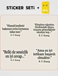 Sarı Yüz ve Sticker Seti