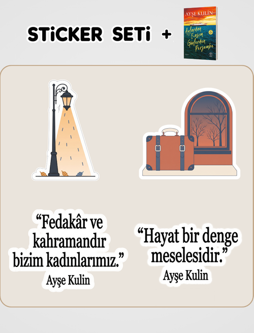 Aylardan Kasım Günlerden Perşembe ve Sticker Seti