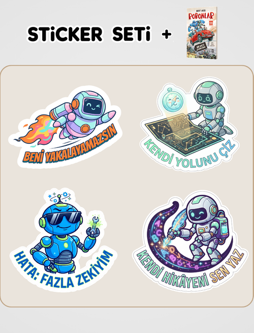 Robonlar / Bir Kaçış Operasyonu ve Sticker Seti