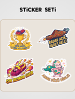 Anne Terliği Sticker Seti