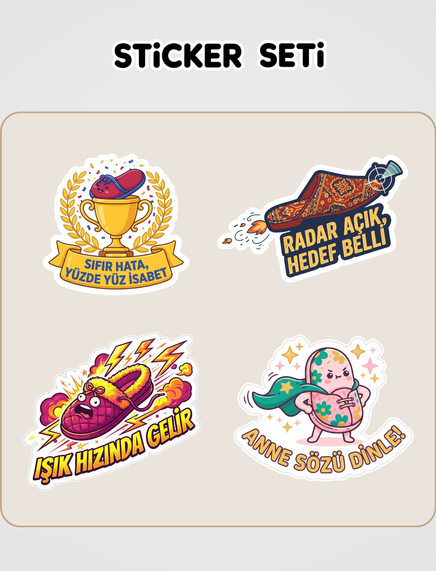 Anne Terliği Sticker Seti