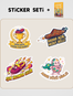 Anne Terliği ve Sticker Seti