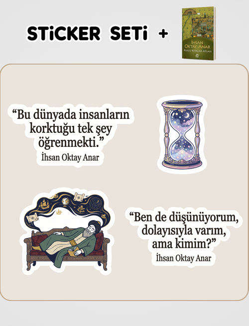 Puslu Kıtalar Atlası ve Sticker Seti