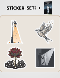 Sıfır Noktasındaki Kadın ve Sticker Seti