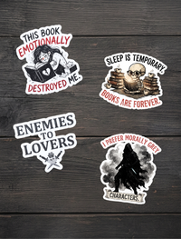 İş mi Aşk mı? ve BookTok Sticker Seti