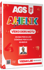 2027 AGS Ahenk Serisi Gelişim Psikolojisi , Öğrenme Psikolojisi  ve  Rehberlik Video Ders Notu