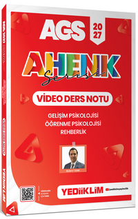 2027 AGS Ahenk Serisi Gelişim Psikolojisi , Öğrenme Psikolojisi  ve  Rehberlik Video Ders Notu