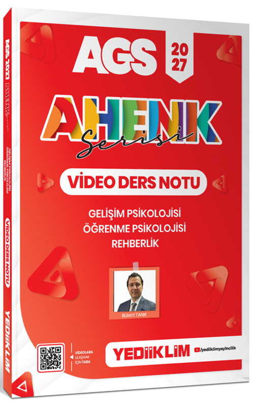 2027 AGS Ahenk Serisi Gelişim Psikolojisi , Öğrenme Psikolojisi  ve  Rehberlik Video Ders Notu