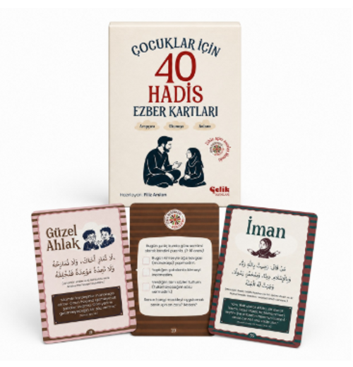 Çocuklar için 40 Hadis Ezber Kartları