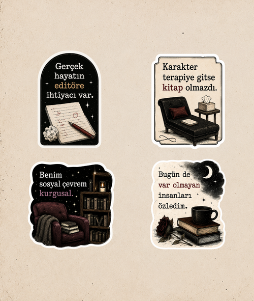 Kocamın Karısı Sticker Seti