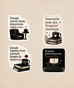 Taş Kağıt Makas Kitabı Sticker Seti