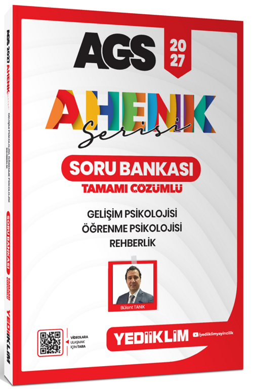 2027 AGS Ahenk Serisi Gelişim Psikolojisi , Öğrenme Psikolojisi ve Rehberlik Tamamı Çözümlü Soru Bankası