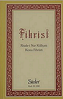 Fihrist & Risale-i Nur Külliyatı Konu Fihristi (Orta Boy)