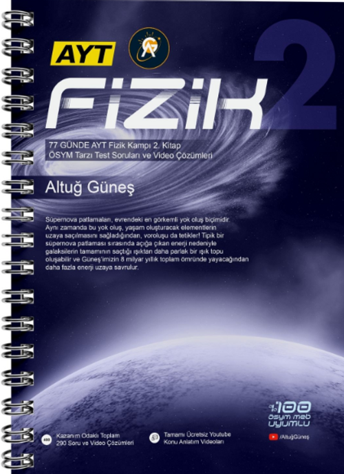 77 Günde AYT Fizik Kampı 2. Kitap