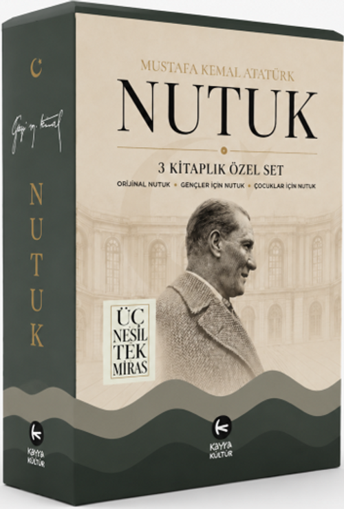 Nutuk Seti 3 Kitaplık Özel Set