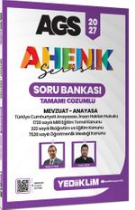 2027 AGS Ahenk Serisi Mevzuat - Anayasa Tamamı Çözümlü Soru Bankası