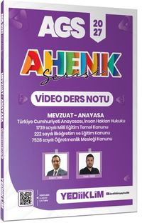 2027 AGS Ahenk Serisi / Mevzuat - Anayasa Video Ders Notu