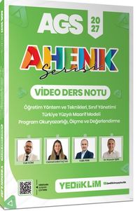 2027 AGS Ahenk Serisi Öyt, Sınıf Yönetimi, Tymm, Program Okuryazarlığı, Ölçme ve Değerlendirme Video Ders Notu