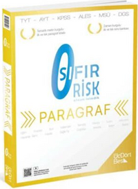 TYT Paragraf Sıfır Risk Soru Bankası Video Çözümlü