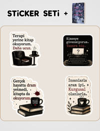 Taş Kağıt Makas Kitabı ve Sticker Seti