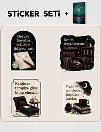 Kocamın Karısı Kitabı ve Sticker Seti