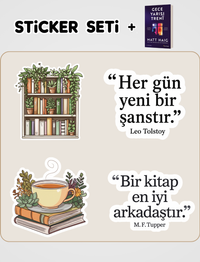 Gece Yarısı Treni Kitabı ve Sticker Seti