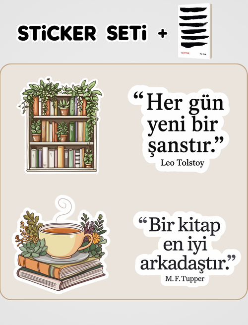 Yaşamak Kitabı ve Sticker Seti