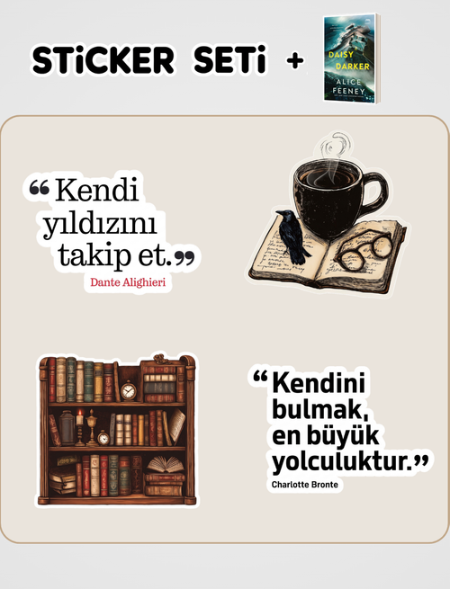 Daisy Darker Kitabı ve Sticker Seti