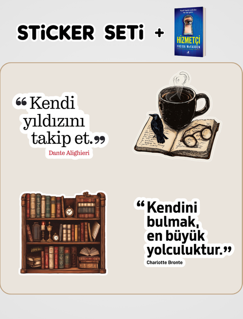 Hizmetçi Kitabı ve Sticker Seti