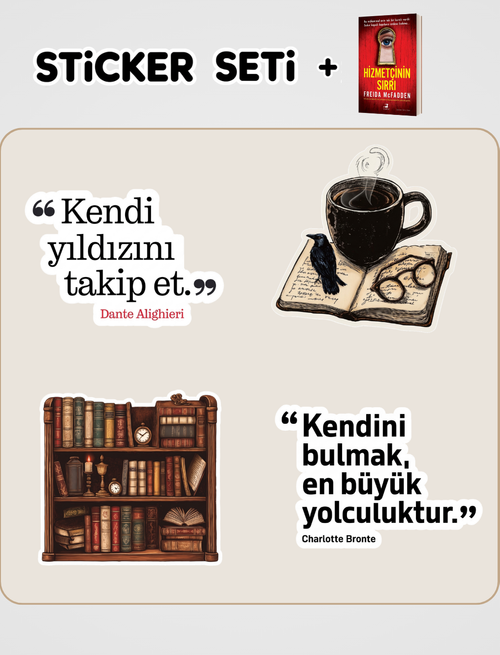 Hizmetçinin Sırrı Kitabı ve Sticker Seti