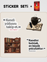 Hizmetçinin Sırrı Kitabı ve Sticker Seti