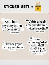 Bekle Beni Kitabı ve Sticker Seti