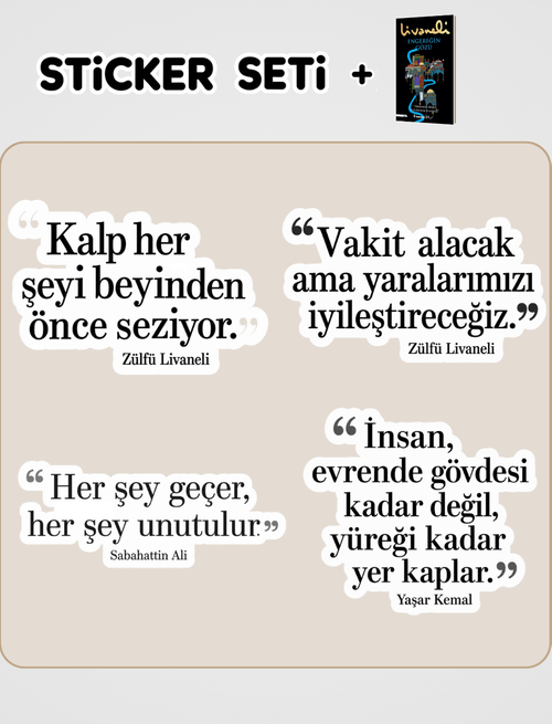 Engereğin Gözü Kitabı ve Sticker Seti